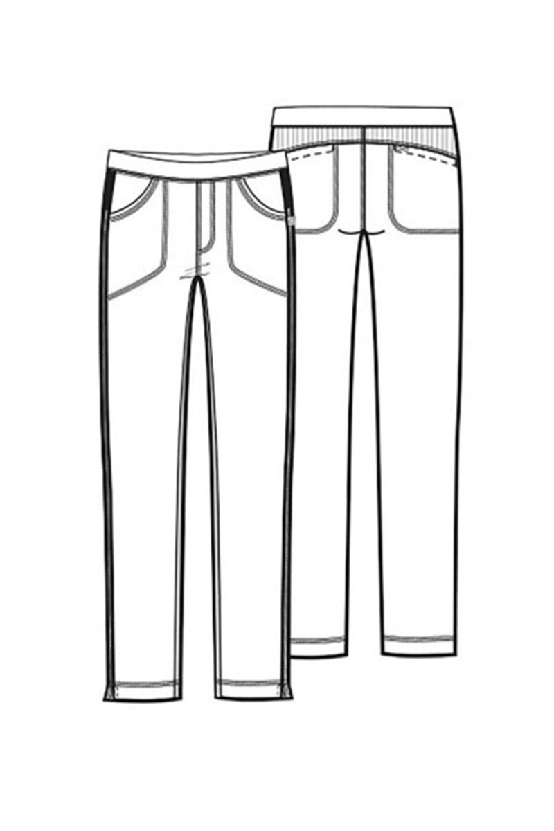 Women's Cherokee Infinity Slim Pull-on scrub trousers green-9