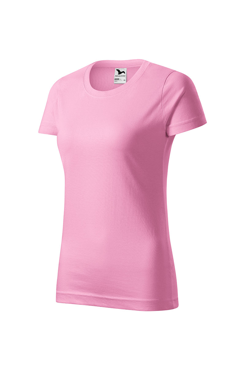 Women’s Malfini Basic T-shirt pink-2