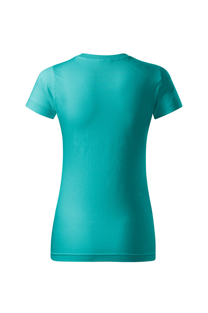 Women’s Malfini Basic T-shirt teal blue-1