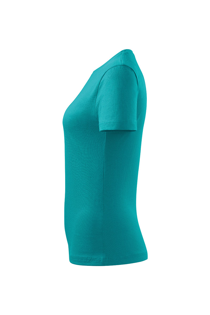 Women’s Malfini Basic T-shirt teal blue-2