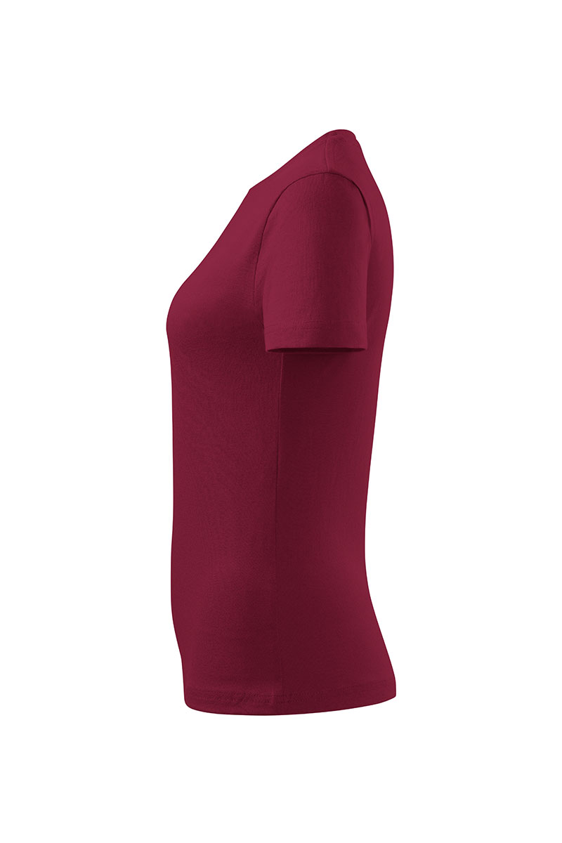 Women’s Malfini Basic T-shirt wine-3