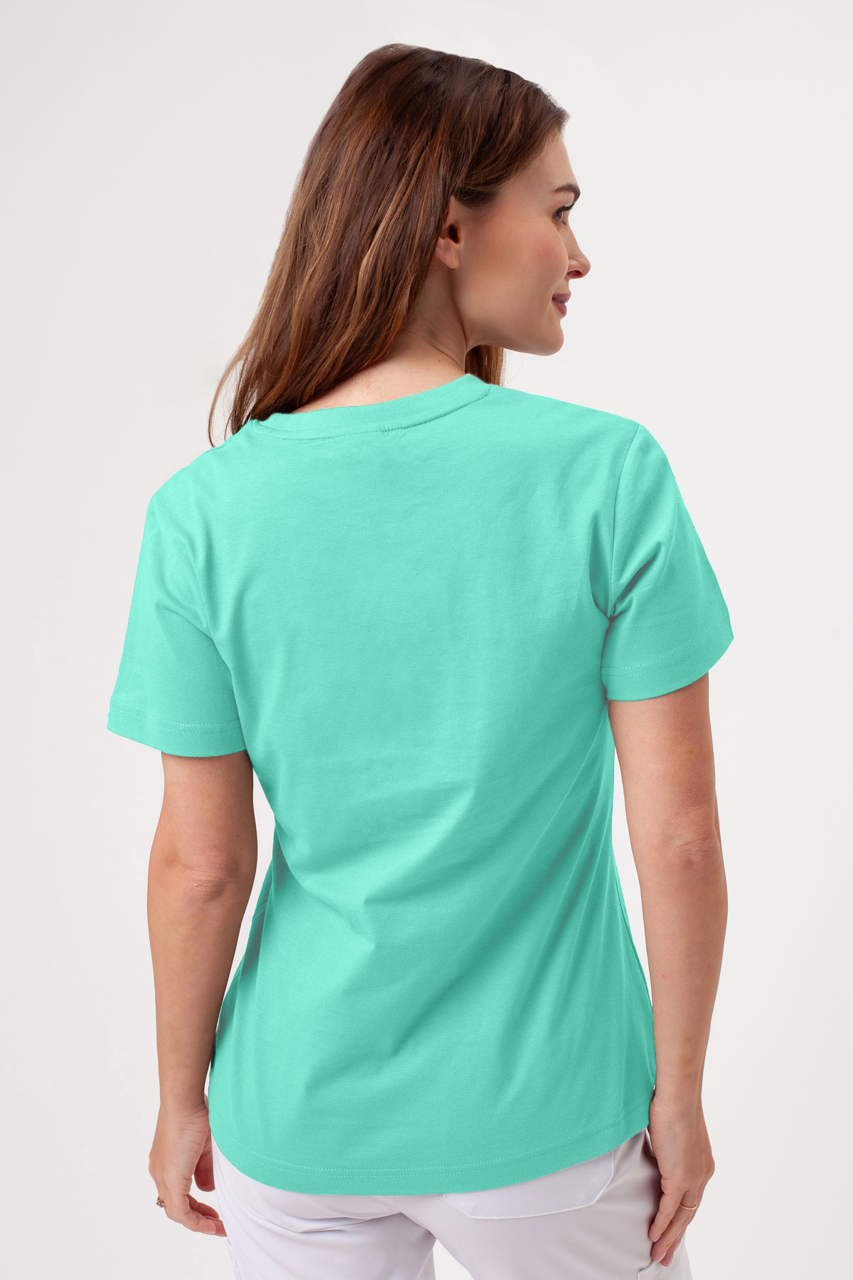 Women’s Malfini Basic T-shirt mint-2