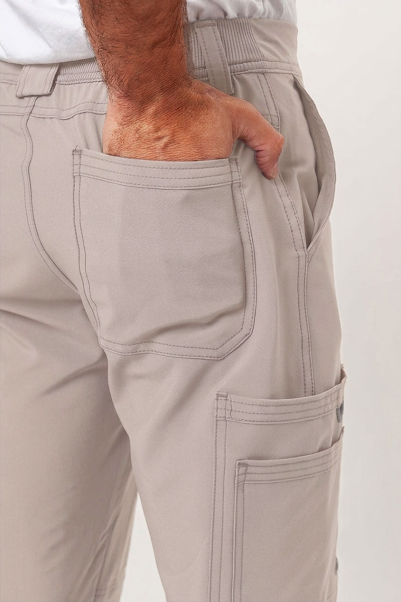 Men’s Cherokee Infinity Fly scrub trousers khaki-3