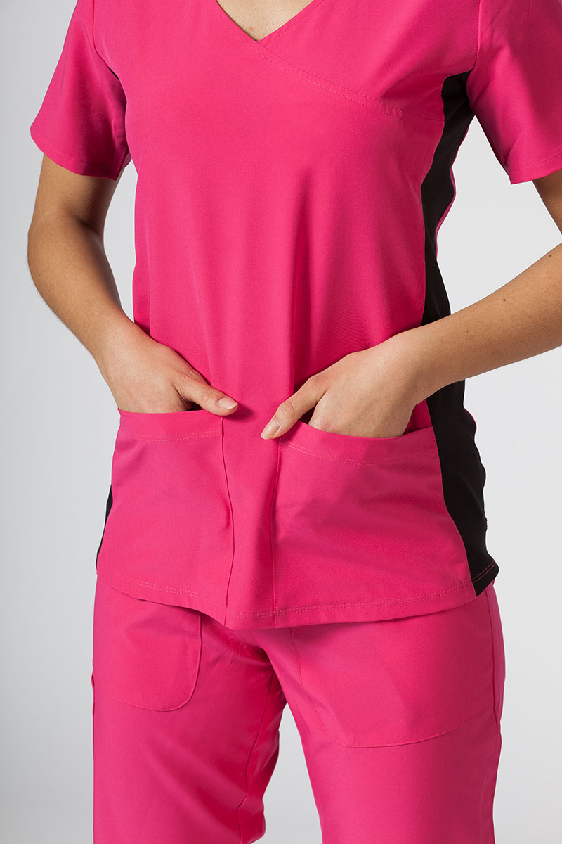 Women's Maevn Matrix Impulse scrubs set hot pink-7