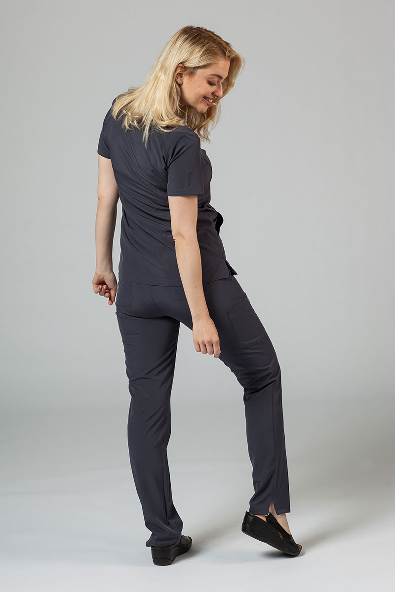 Women's Maevn Matrix Impulse Stylish scrub trousers pewter-3