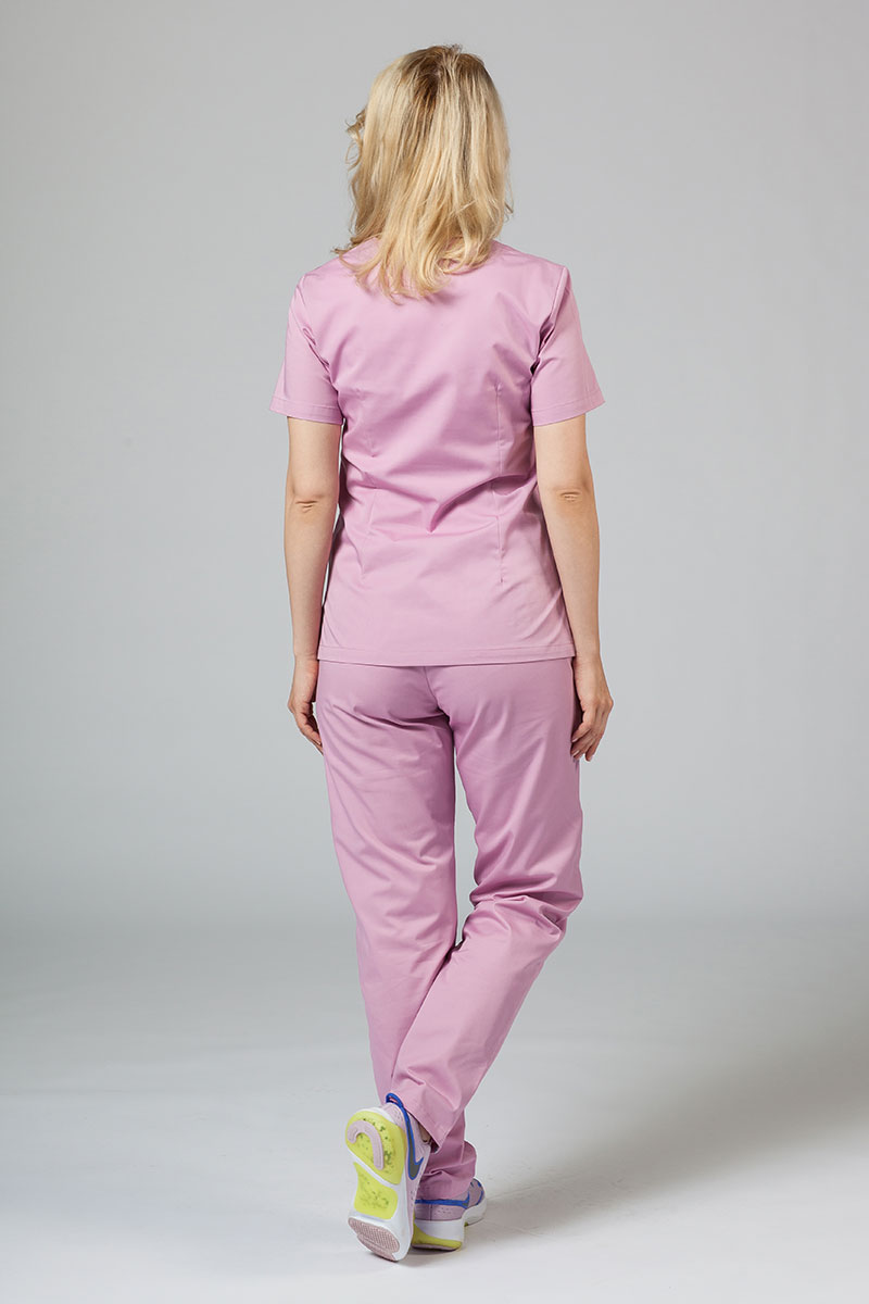 Women's Sunrise Uniforms Basic Regular scrub trousers lilac-3