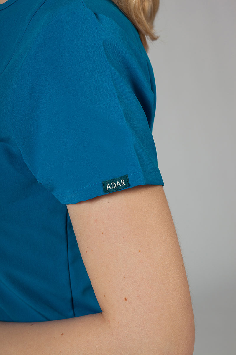 Adar Uniforms scrubs set Cargo (with Notched top – elastic) royal blue-6