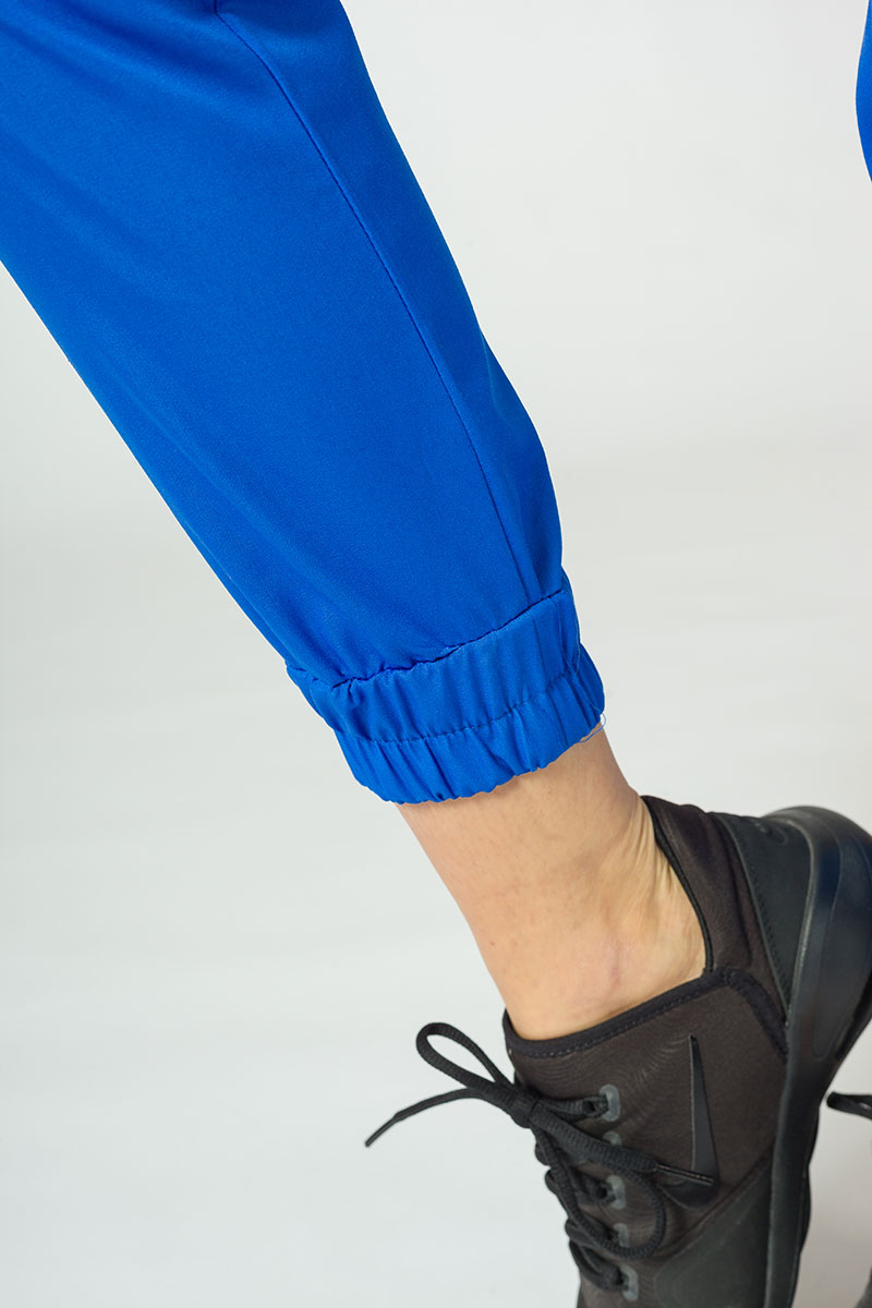 Women's Sunrise Uniforms Basic Jogger scrubs set (Light top, Easy trousers) royal blue-9