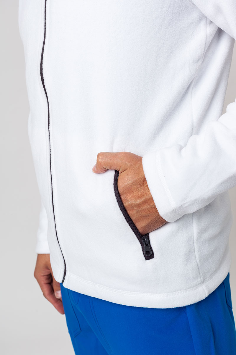 Men’s Malifni shift fleece top (GRS) white-7