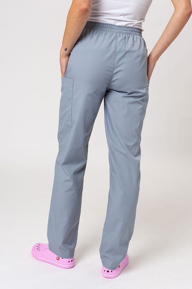 Women's Cherokee Originals scrubs set (V-neck top, N.Rise trousers) grey-8