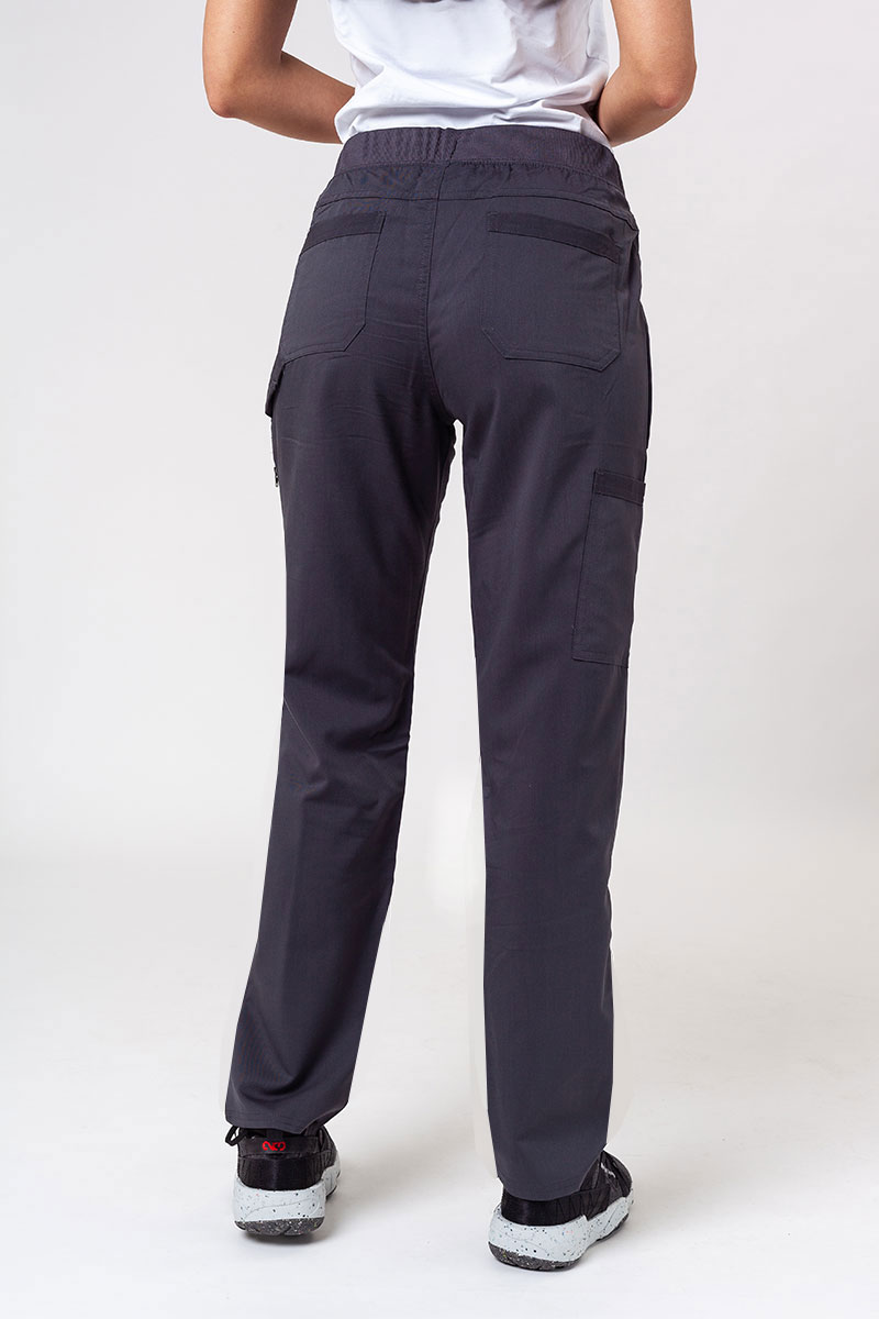 Women's Dickies Balance scrubs set (V-neck top, Mid Rise trousers) pewter-9