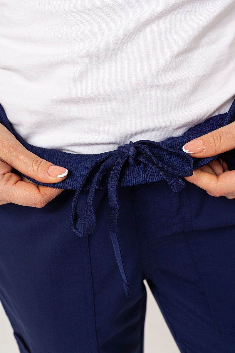 Women's Dickies Balance scrubs set (V-neck top, Mid Rise trousers) true navy-10