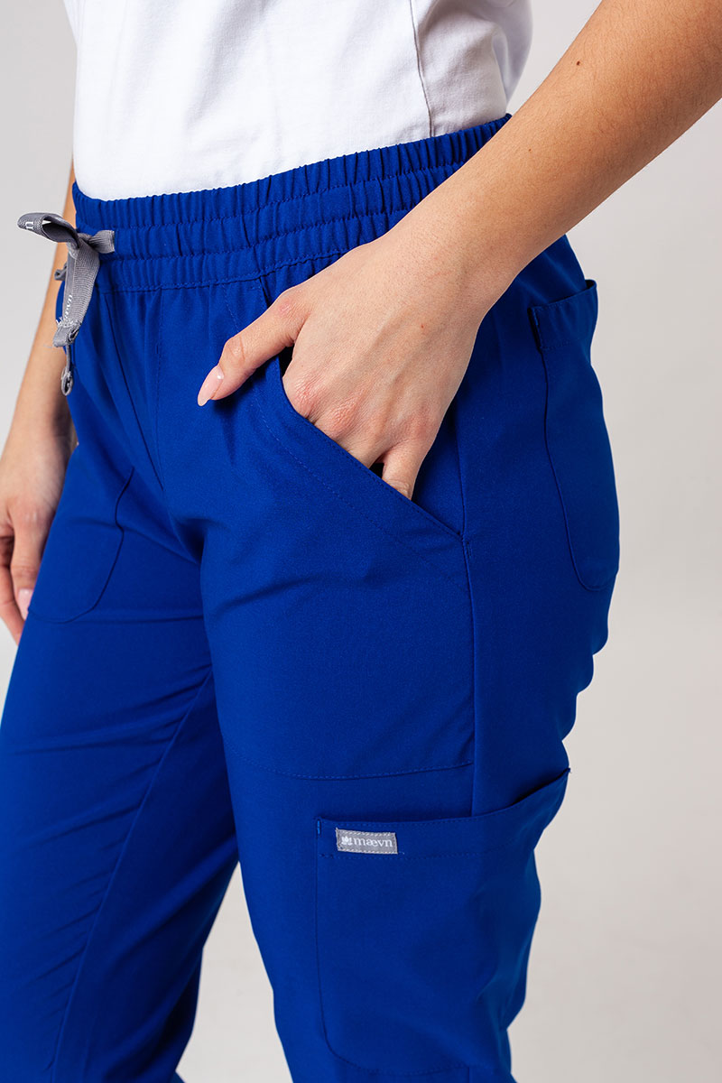 Women’s Maevn Momentum 6-pocket scrub trousers galaxy blue-3