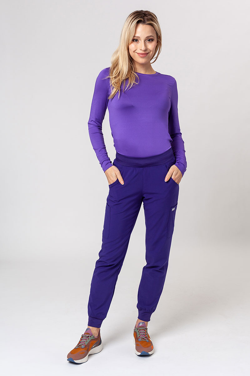 Women’s Maevn Bestee long sleeve top ultra violet-1