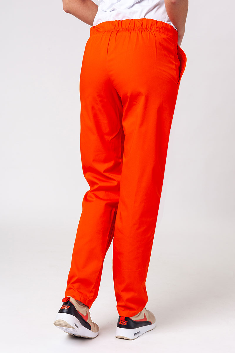 Women’s Sunrise Uniforms Basic Classic scrubs set (Light top, Regular trousers) orange-8