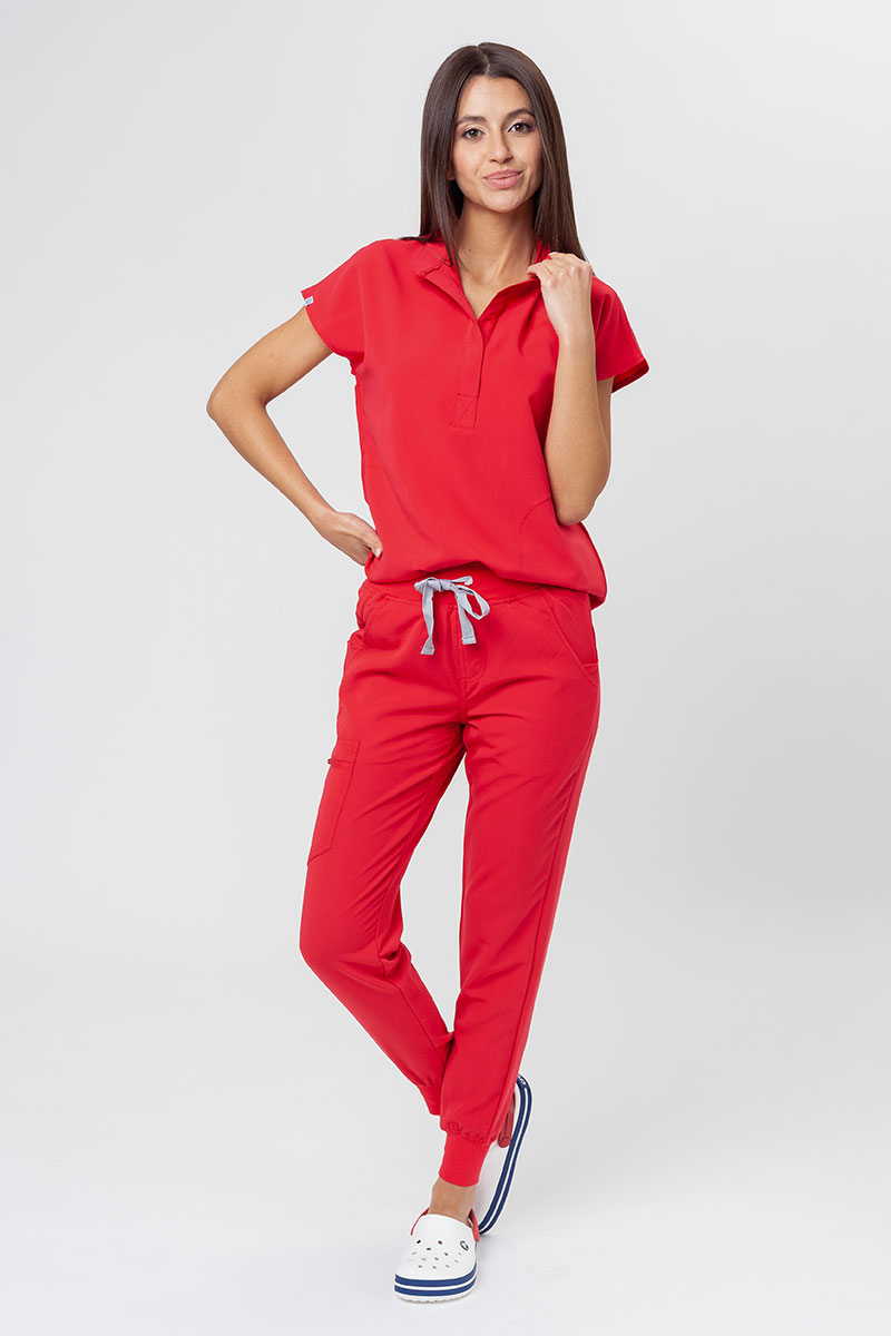 Women's Uniforms World 518GTK™ Avant Phillip scrub trousers red-8