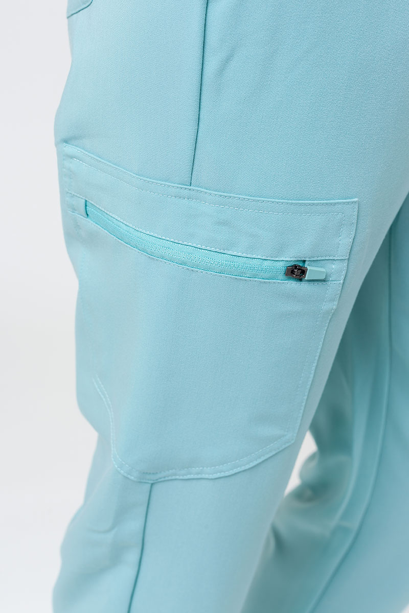 Women's Uniforms World 518GTK™ Avant Phillip scrub trousers aqua-5