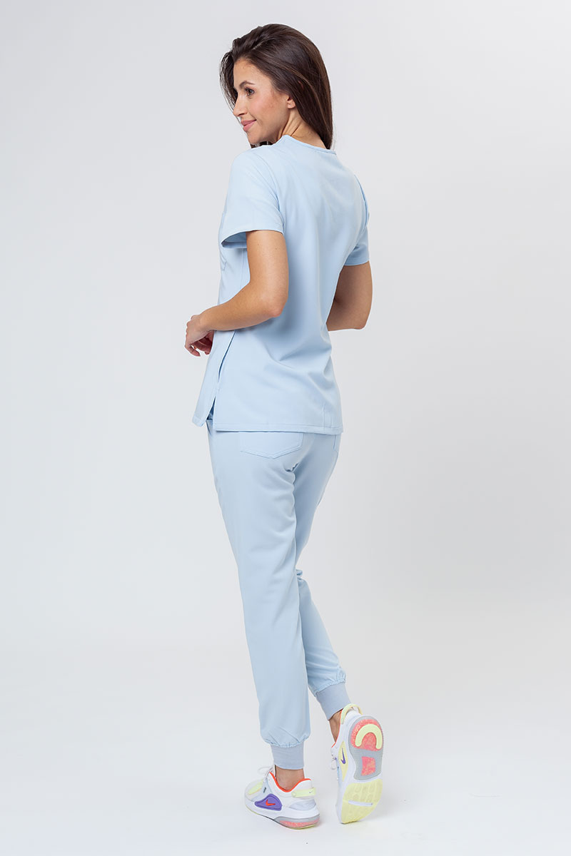 Women’s Uniforms World 518GTK™ Phillip scrubs set ceil blue-1