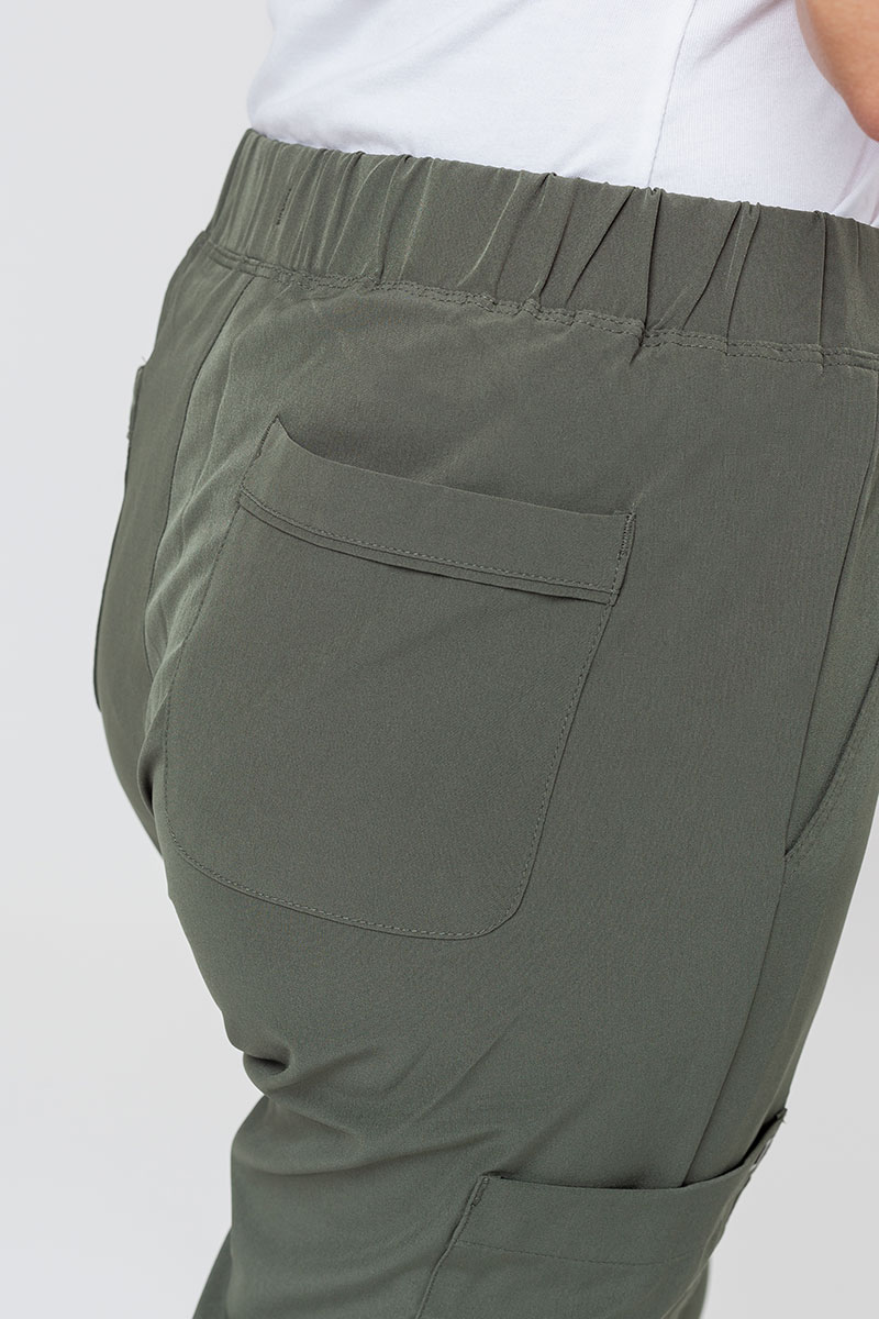 Women's Maevn Matrix Impulse Stylish scrub trousers olive-5