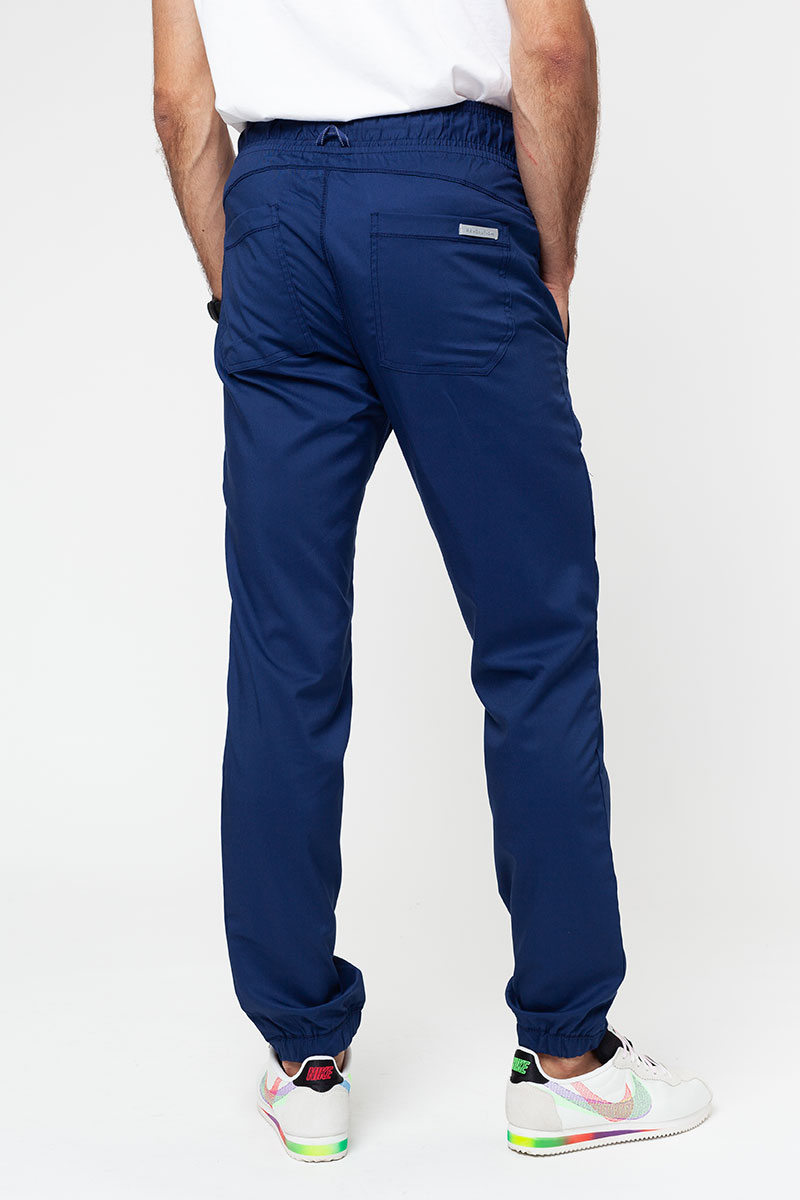UA Exclusive Cherokee Workwear Revolution Men's 6-Pocket STRETCH Mesh Trim  Drawstring Scrub Pants, Men's Scrub Pants