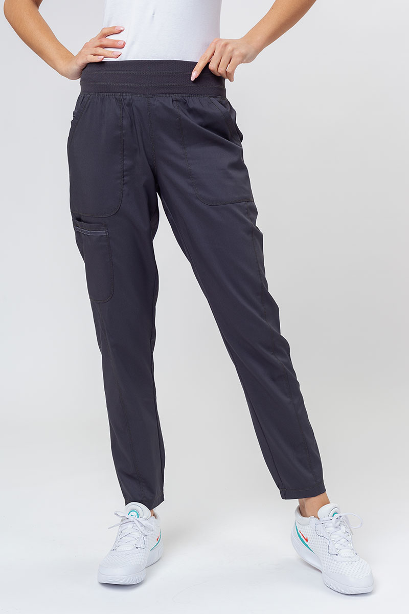 Women's Cherokee Revolution scrubs set (Active top, Jogger trousers) pewter-8