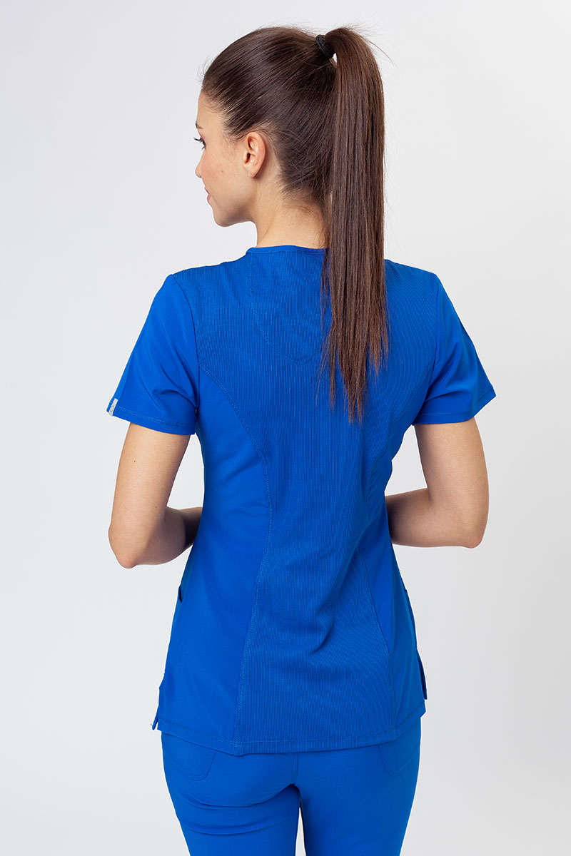 Women's Cherokee Infinity scrubs set royal blue-3