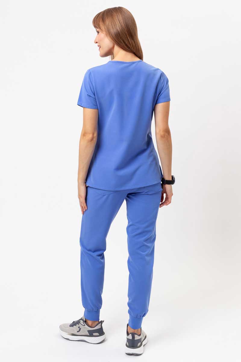 Women's Uniforms World Phillip scrub top ceil blue-7
