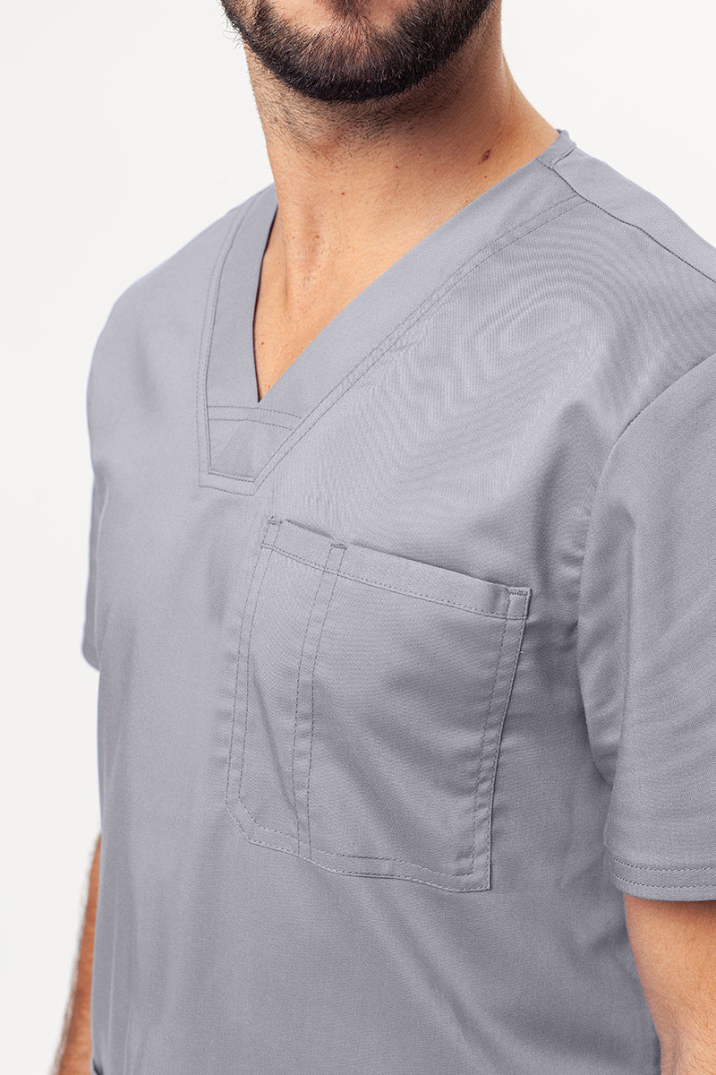 Men's Cherokee Revolution scrubs set (V-neck top, Fly Cargo trousers) grey-4
