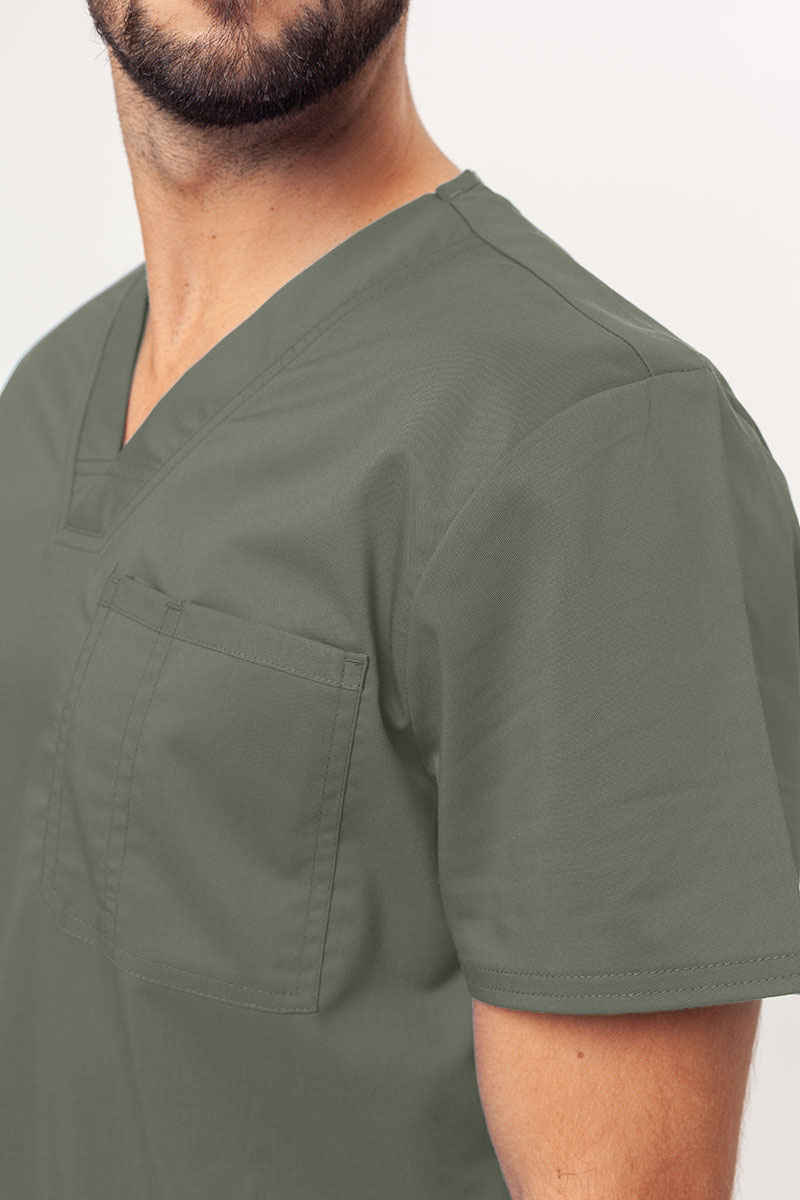 Men's Cherokee Revolution scrubs set (V-neck top, Fly Cargo trousers) olive-5