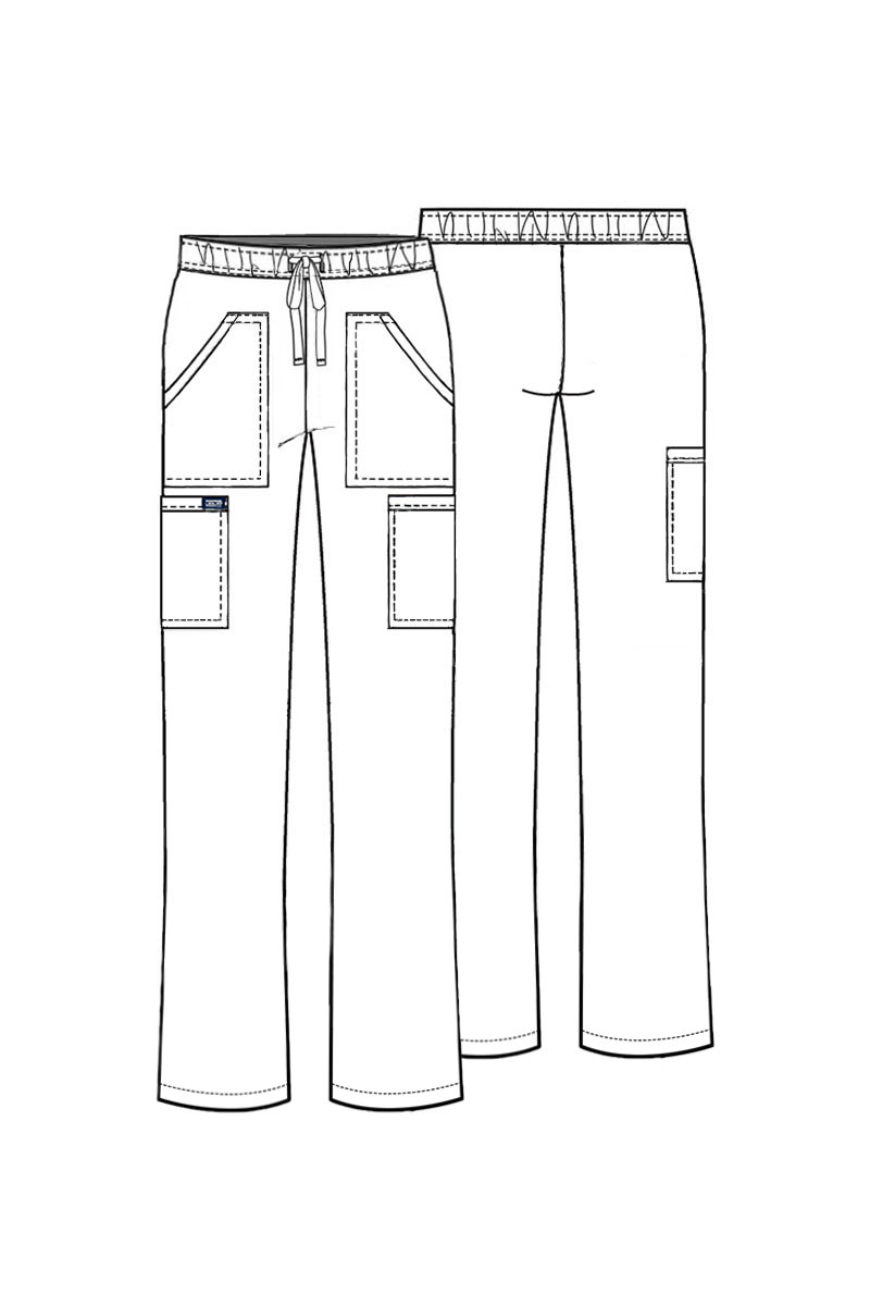 Women's Cherokee Ultra Cargo scrub trousers lavender-6