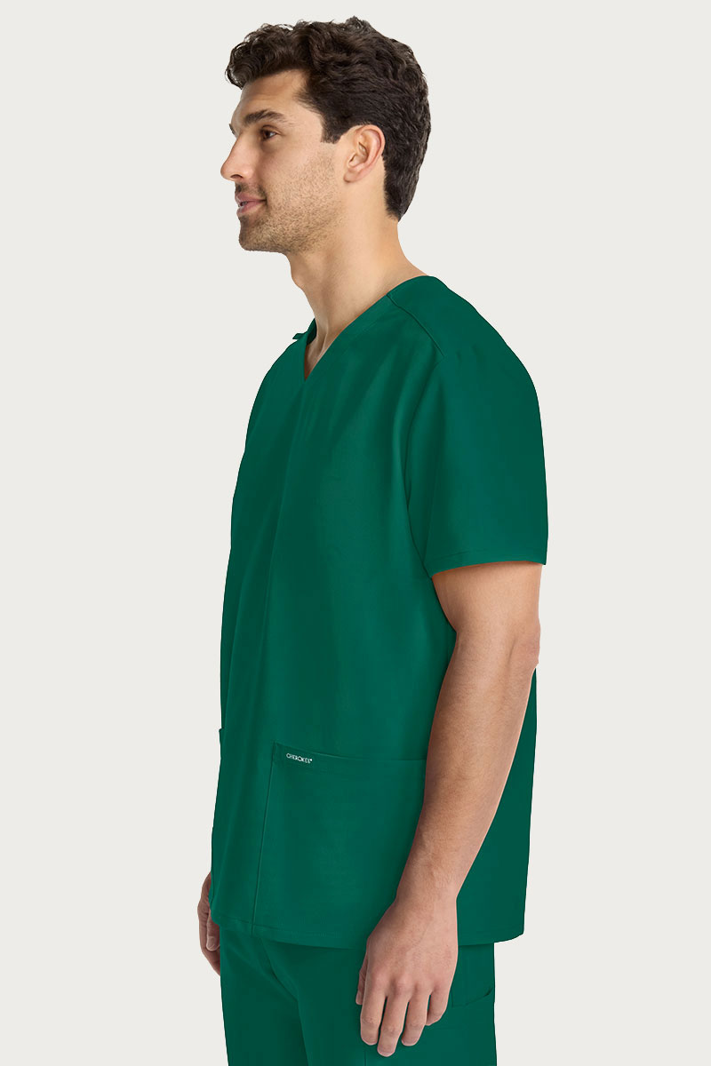 Men's Cherokee Ultra Cargo Scrub Set hunter green-4