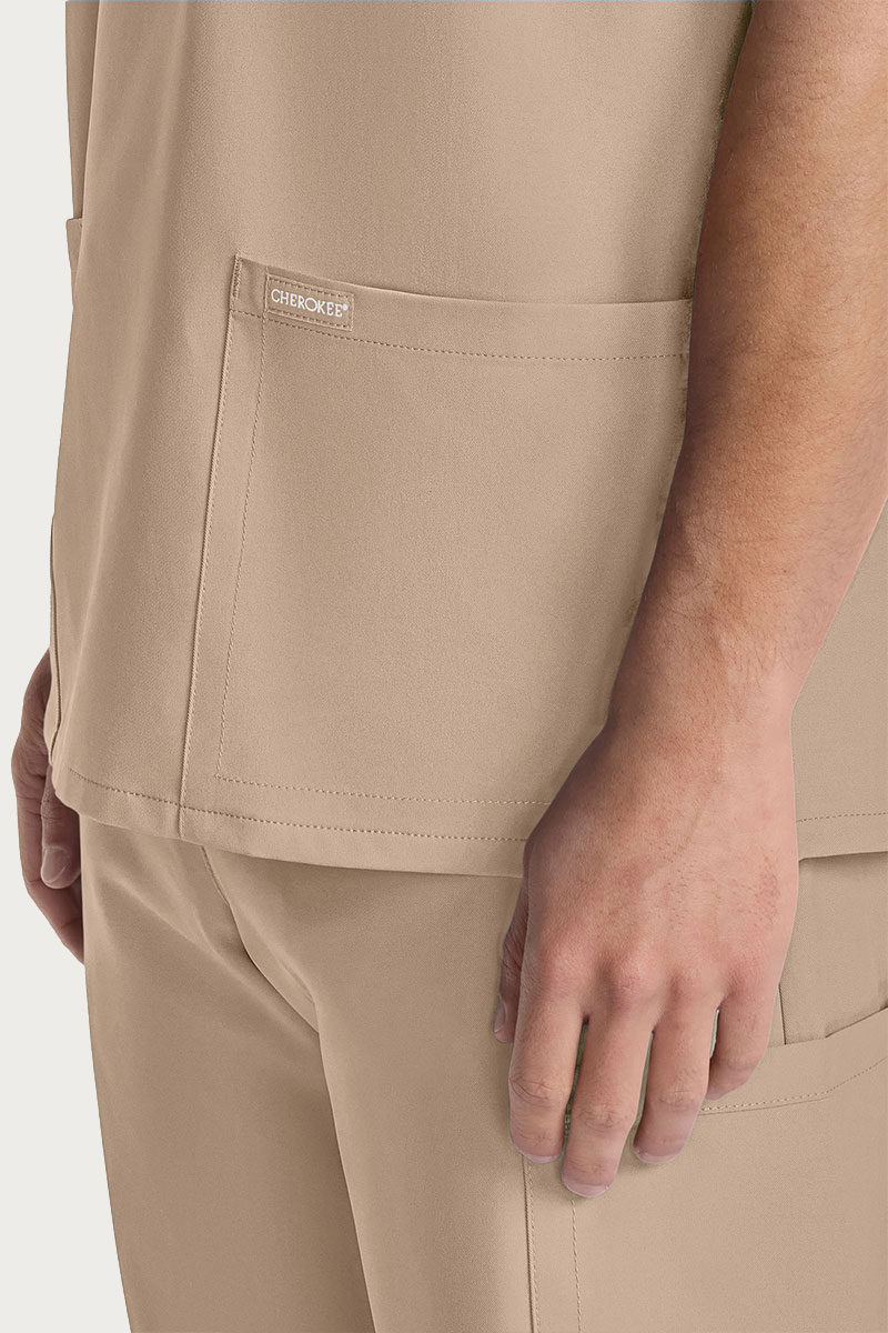 Men's Cherokee Ultra Cargo Scrub Set khaki-5