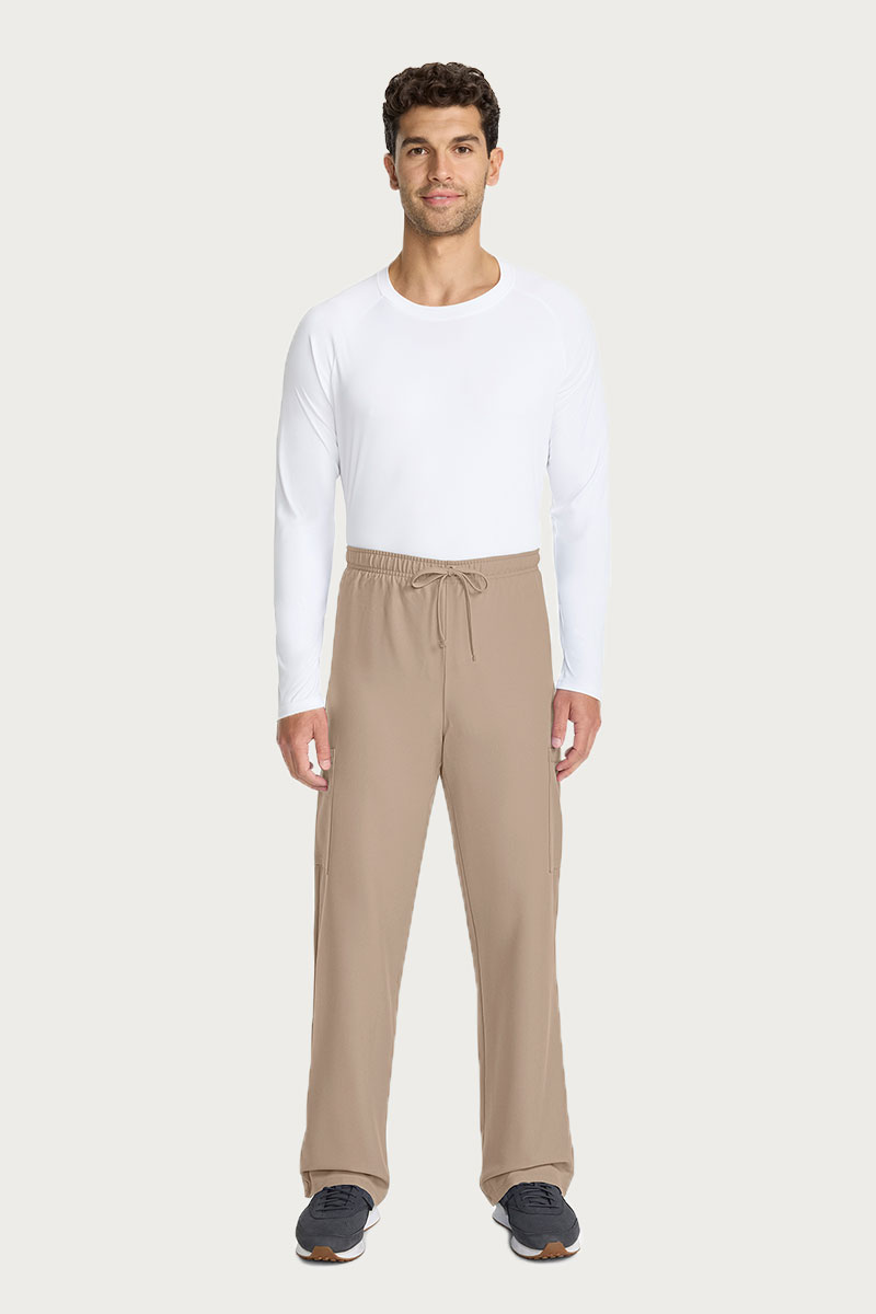 Men's Cherokee Ultra Cargo Scrub Set khaki-11