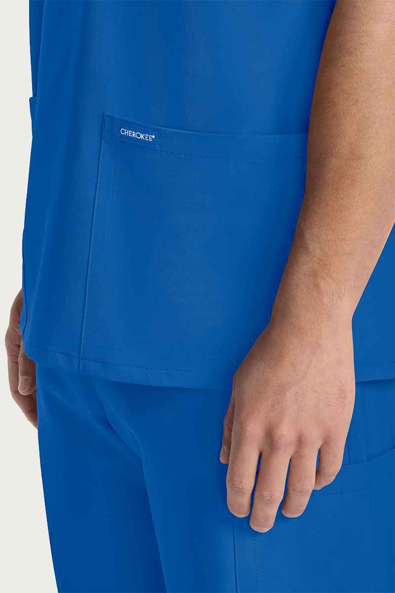 Men's Cherokee Ultra Cargo Scrub Set royal blue-5