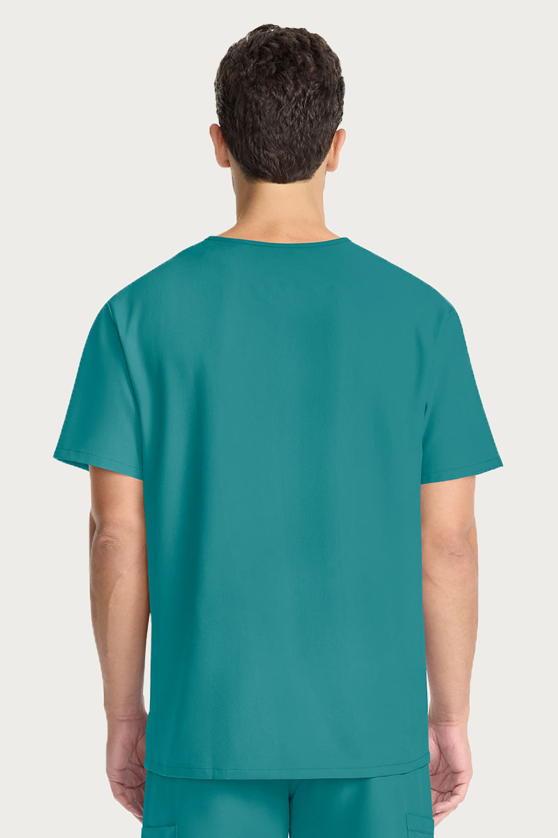 Men's Cherokee Ultra Cargo Scrub Set teal blue-3