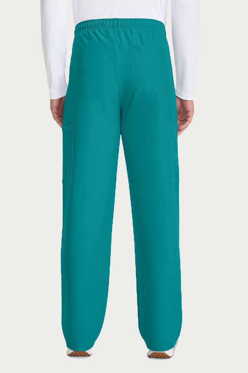 Men's Cherokee Ultra Cargo Scrub Set teal blue-7