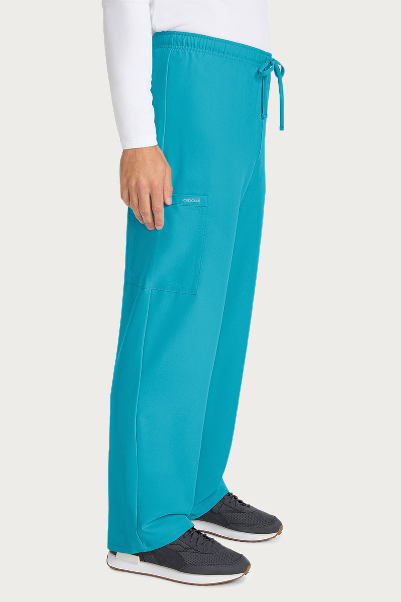 Men's Cherokee Ultra Cargo Scrub Set turquoise-8