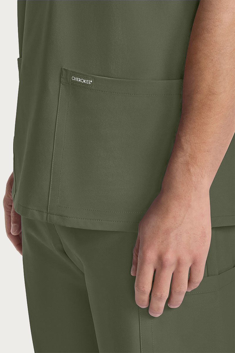 Men's Cherokee Ultra Cargo Scrub Set olive-5
