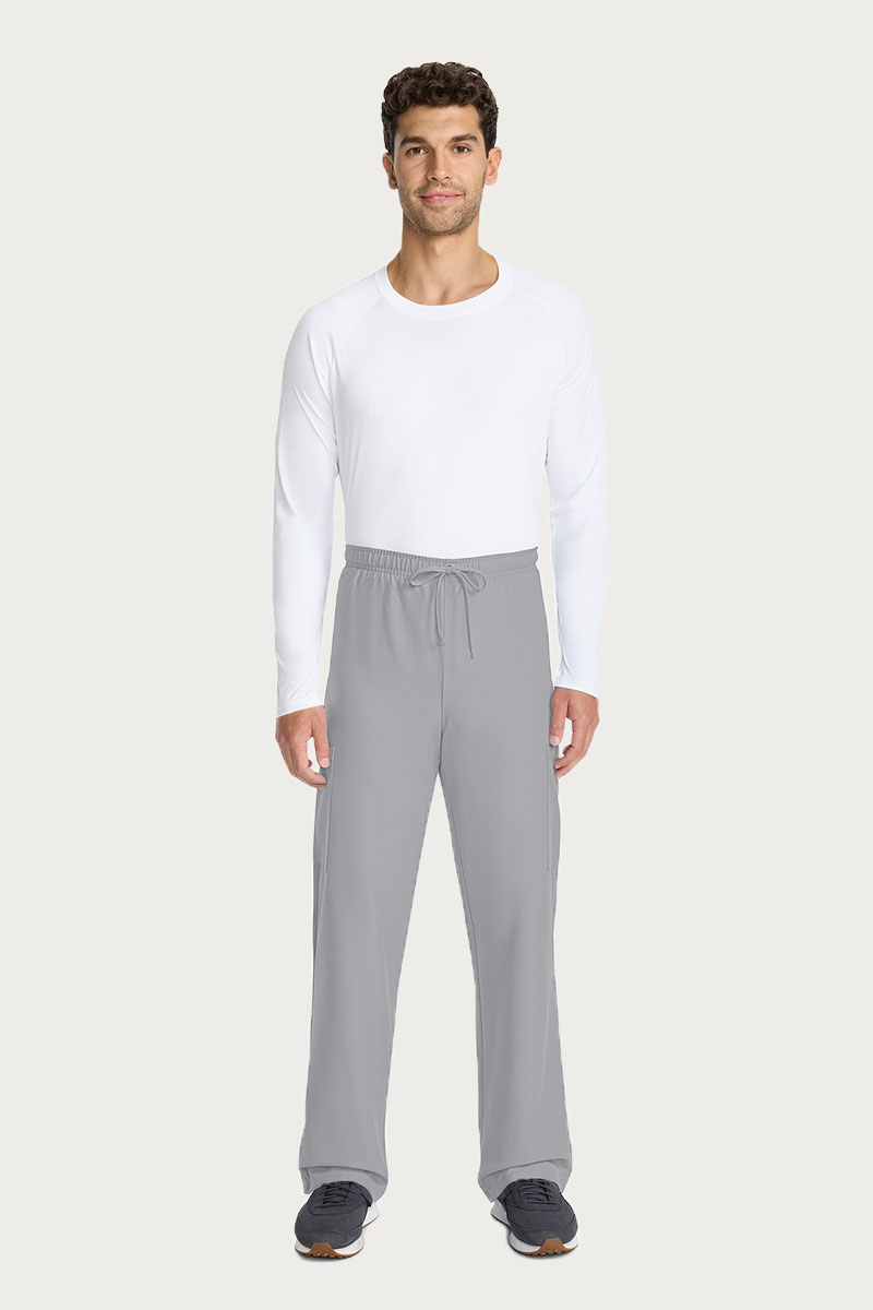 Men's Cherokee Ultra Cargo Scrub Set grey-11