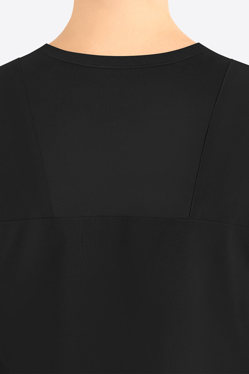 Women's Maevn Momentum Round scrubs set black-4