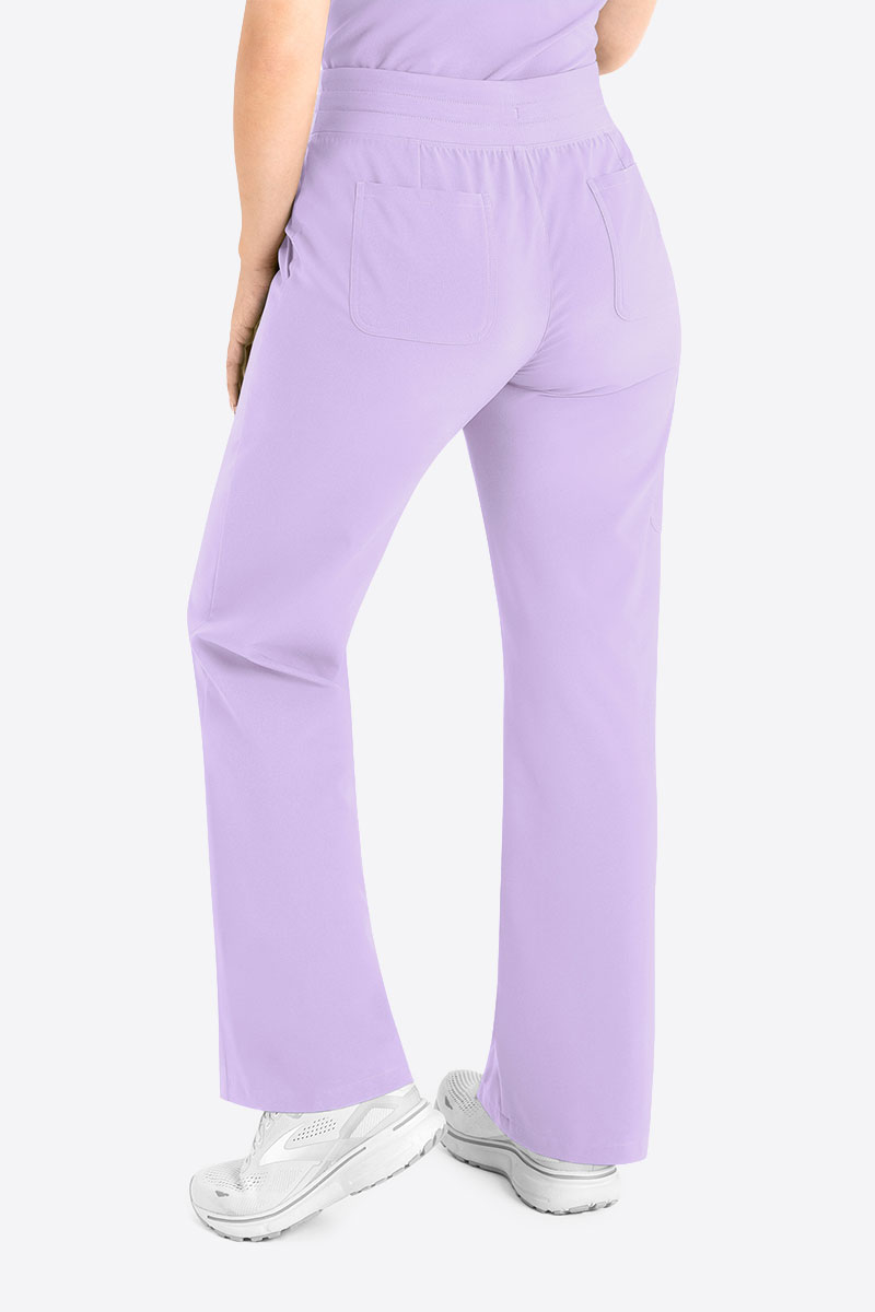 Women's Maevn Momentum Round scrubs set lavender-7