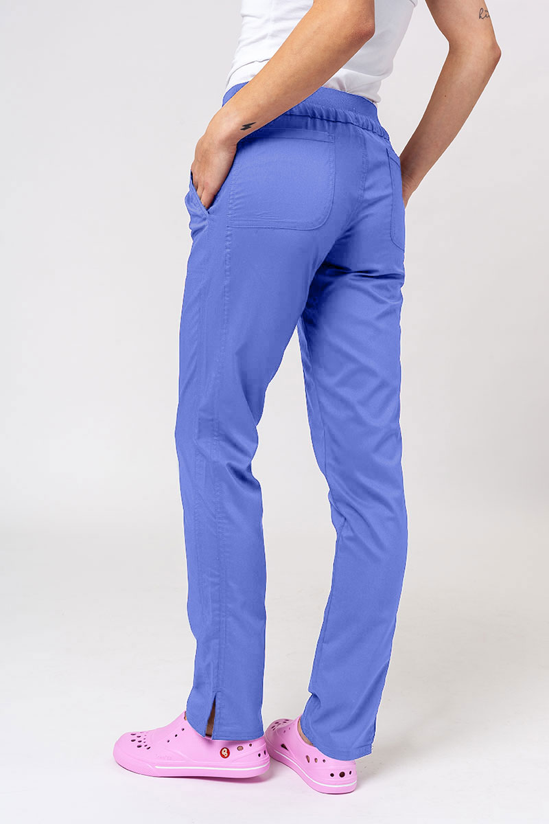 Women's Cherokee Revolution scrubs set Cargo ciel blue-9