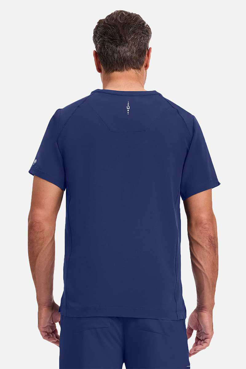 Men's Healing Hands Steven scrubs set navy-3