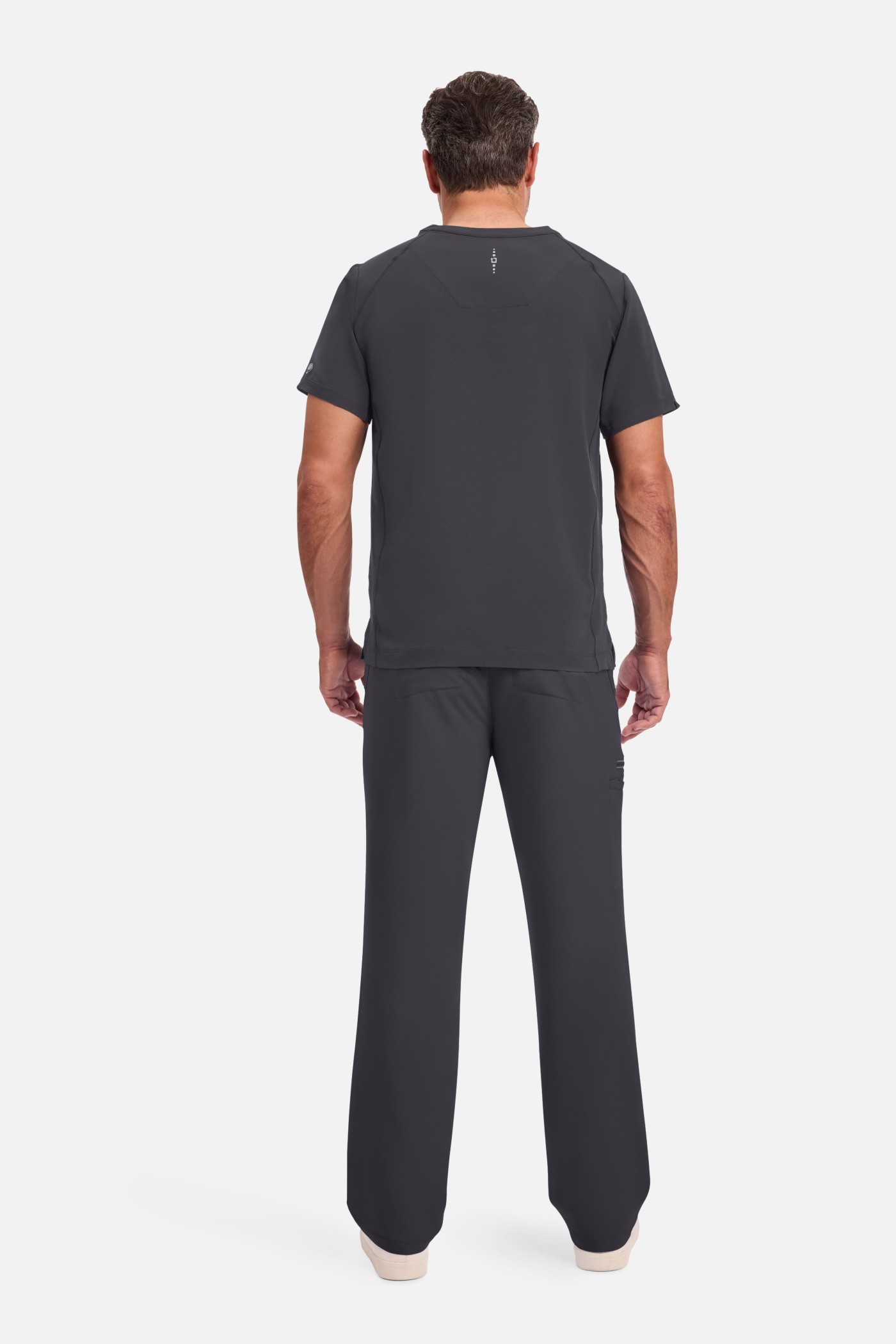 Men's Healing Hands Steven scrubs set pewter-1