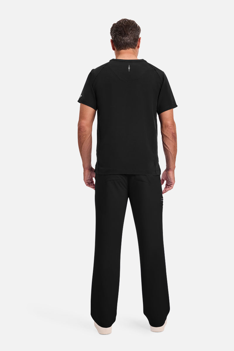 Men's Healing Hands Noah scrub trousers black-8