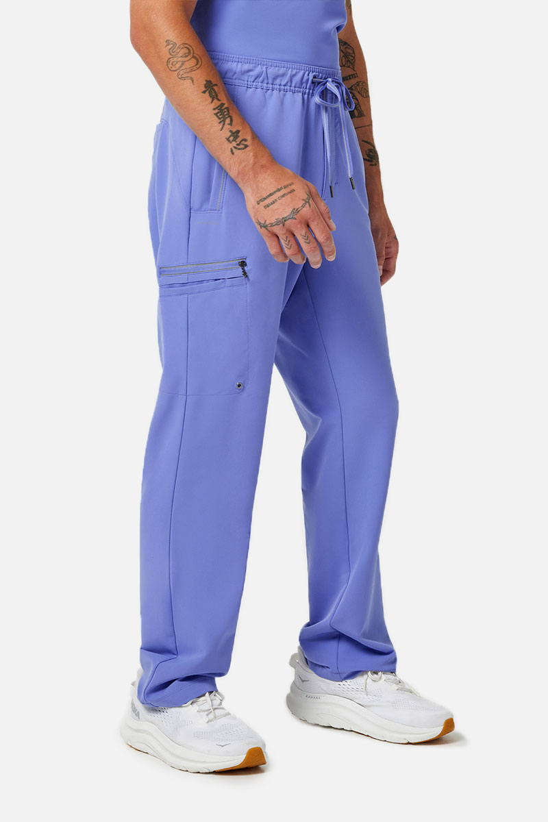 Men's Healing Hands Steven scrubs set ciel blue-9