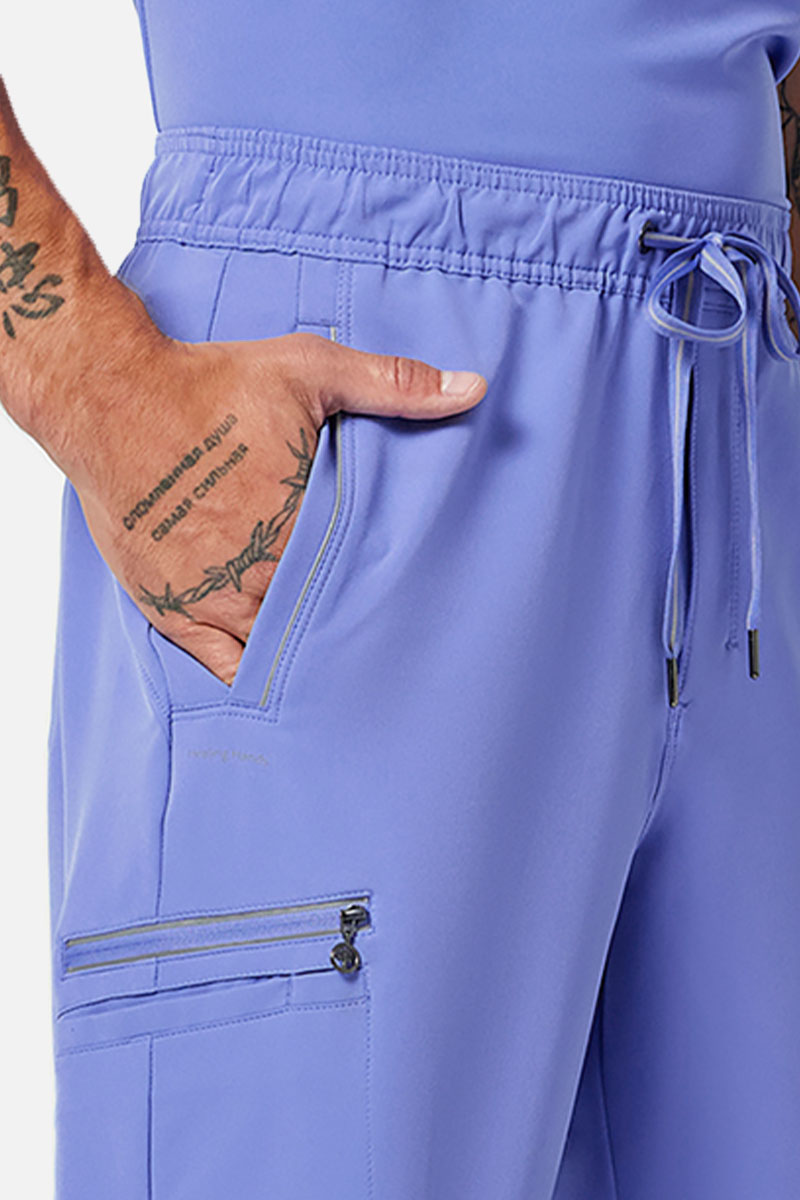 Men's Healing Hands Steven scrubs set ciel blue-11