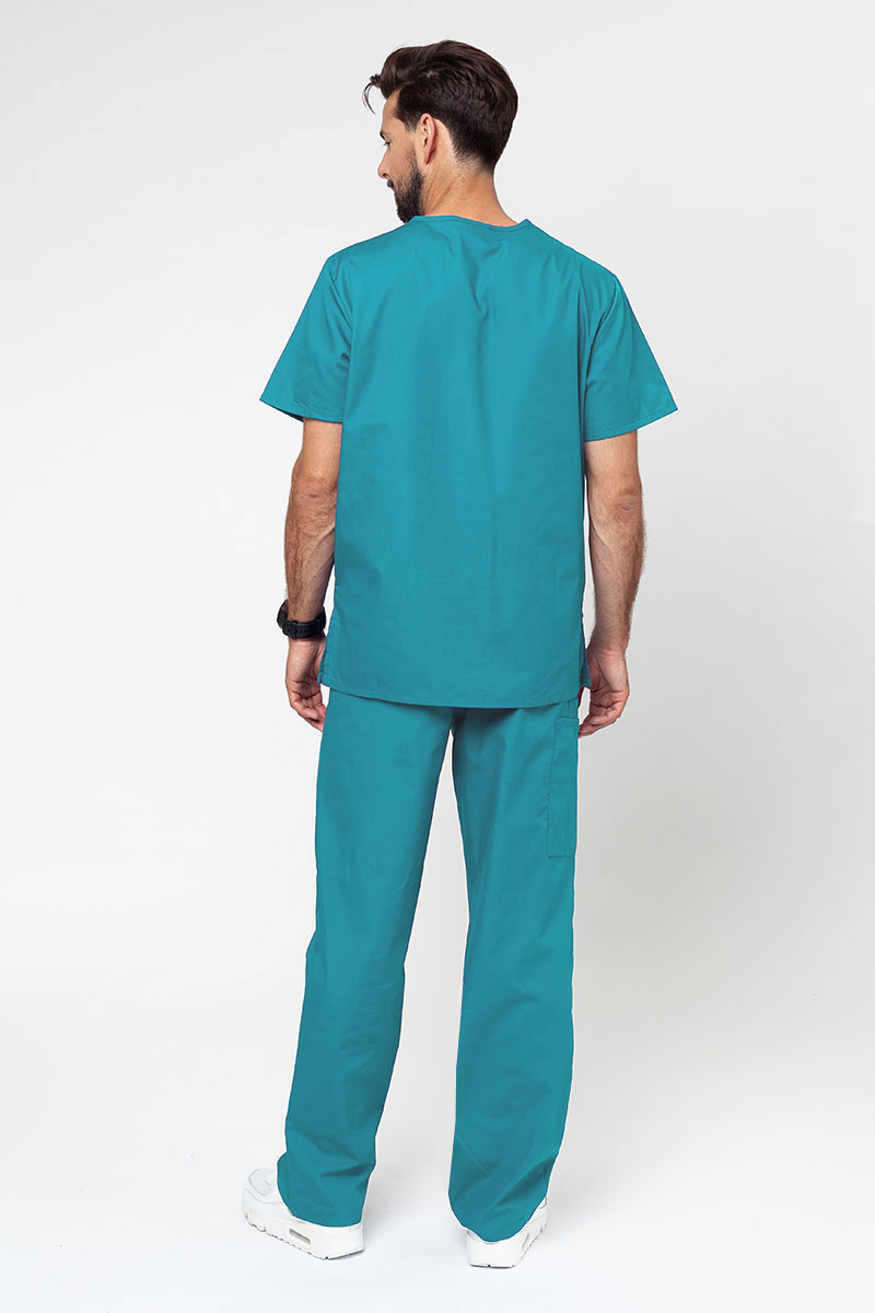 Men's Cherokee Originals scrubs set teal blue-1