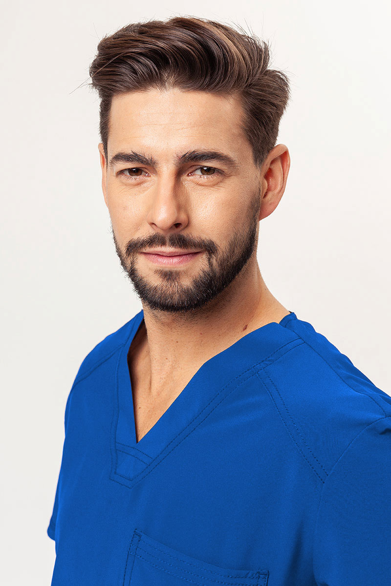 Men's Cherokee Infinity scrubs set royal blue-3