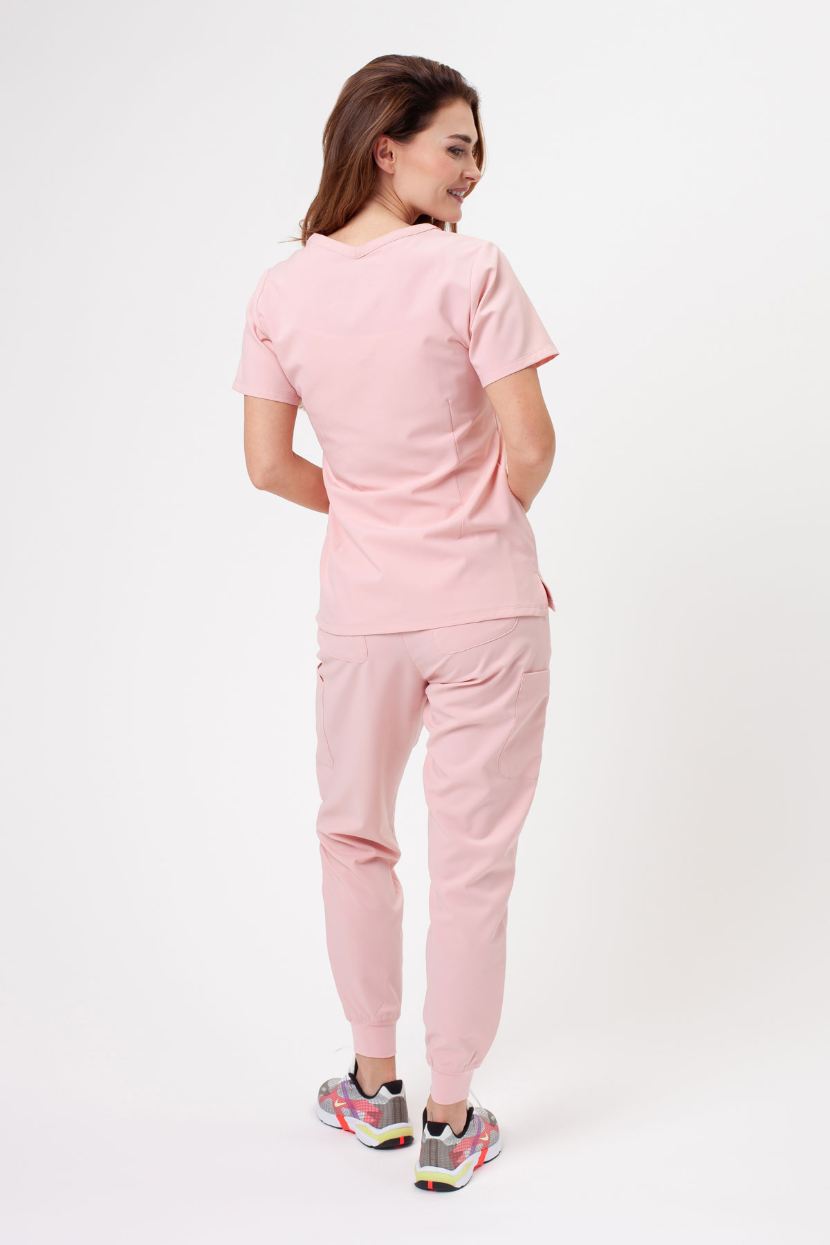 Women’s Maevn Momentum Jogger scrub trousers pink grapefruit-7